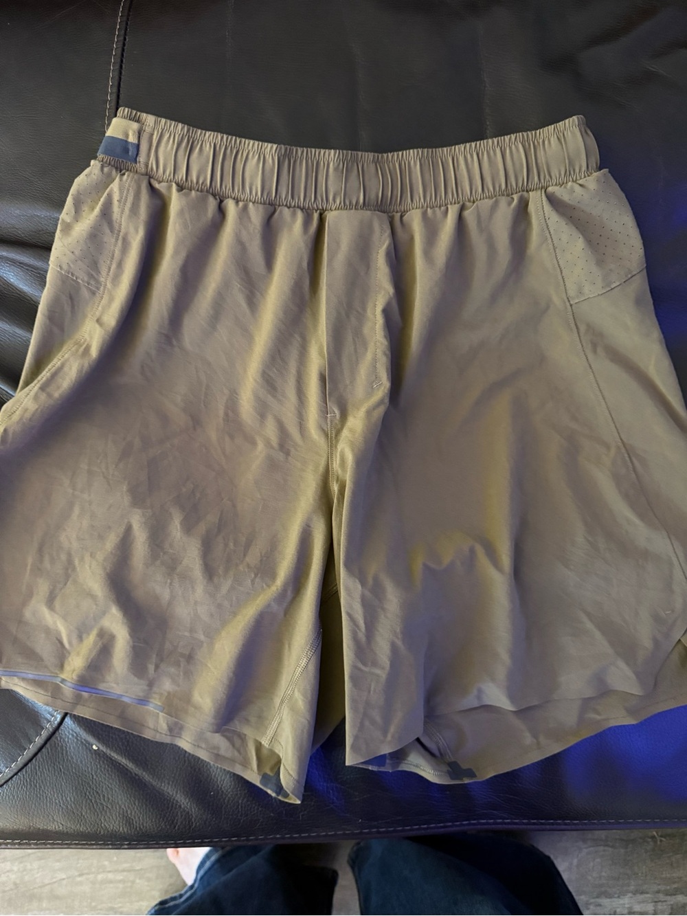 lululemon athletica Olive Green Athletic Shorts